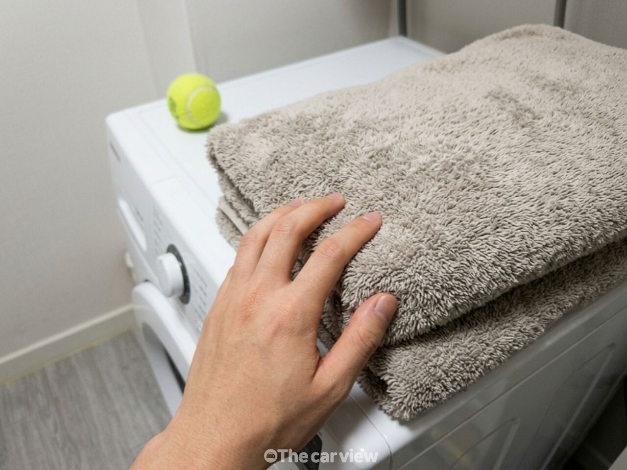 수건 빨래 / 사진=더카뷰
