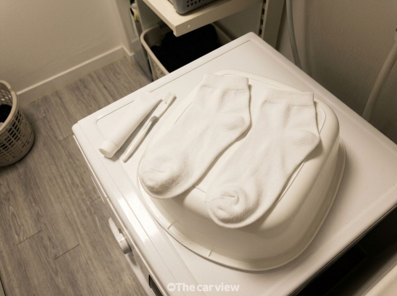 흰양말 빨래 / 사진=더카뷰