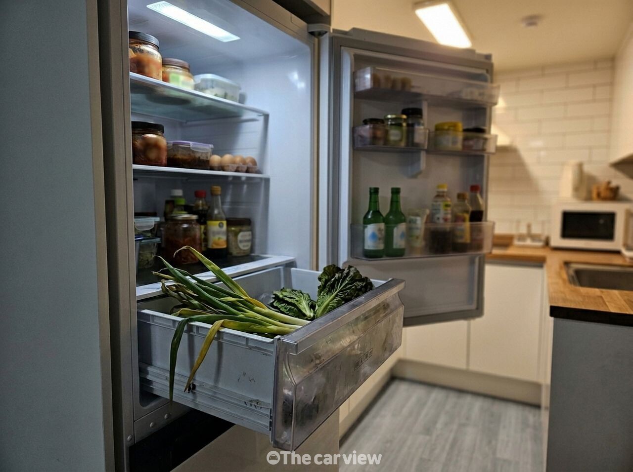 냉장고 뽁뽁이 활용 / 사진=더카뷰