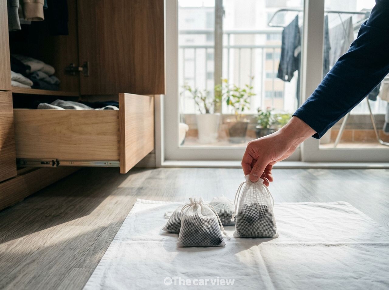 옷장 숯 곰팡이 예방 / 사진=더카뷰
