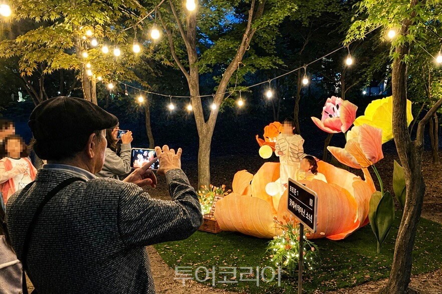 일월수목원 야간개 화성행궁 야간개장   / 사진-수원시