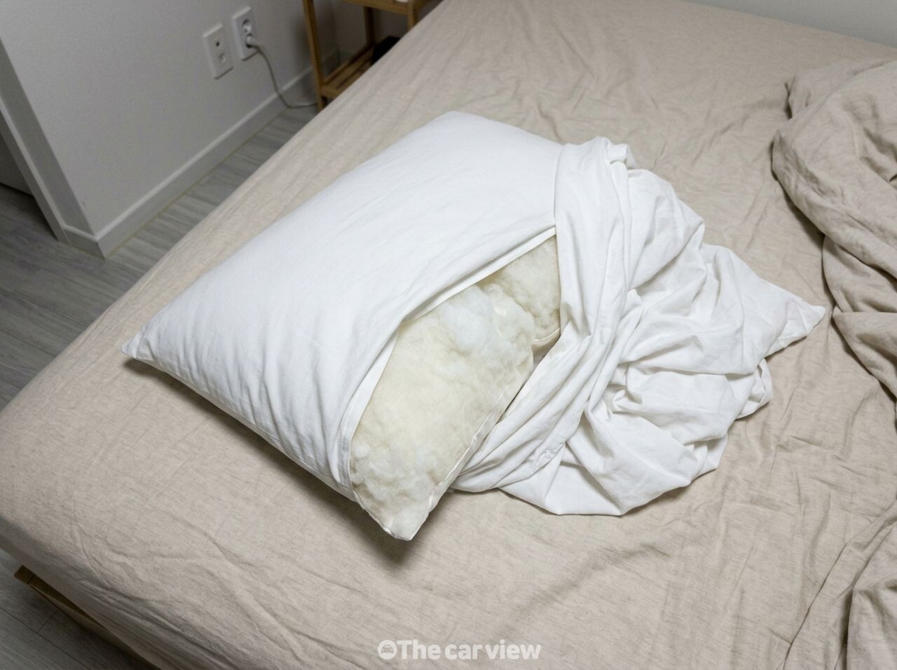 베개 빨래 / 사진=더카뷰