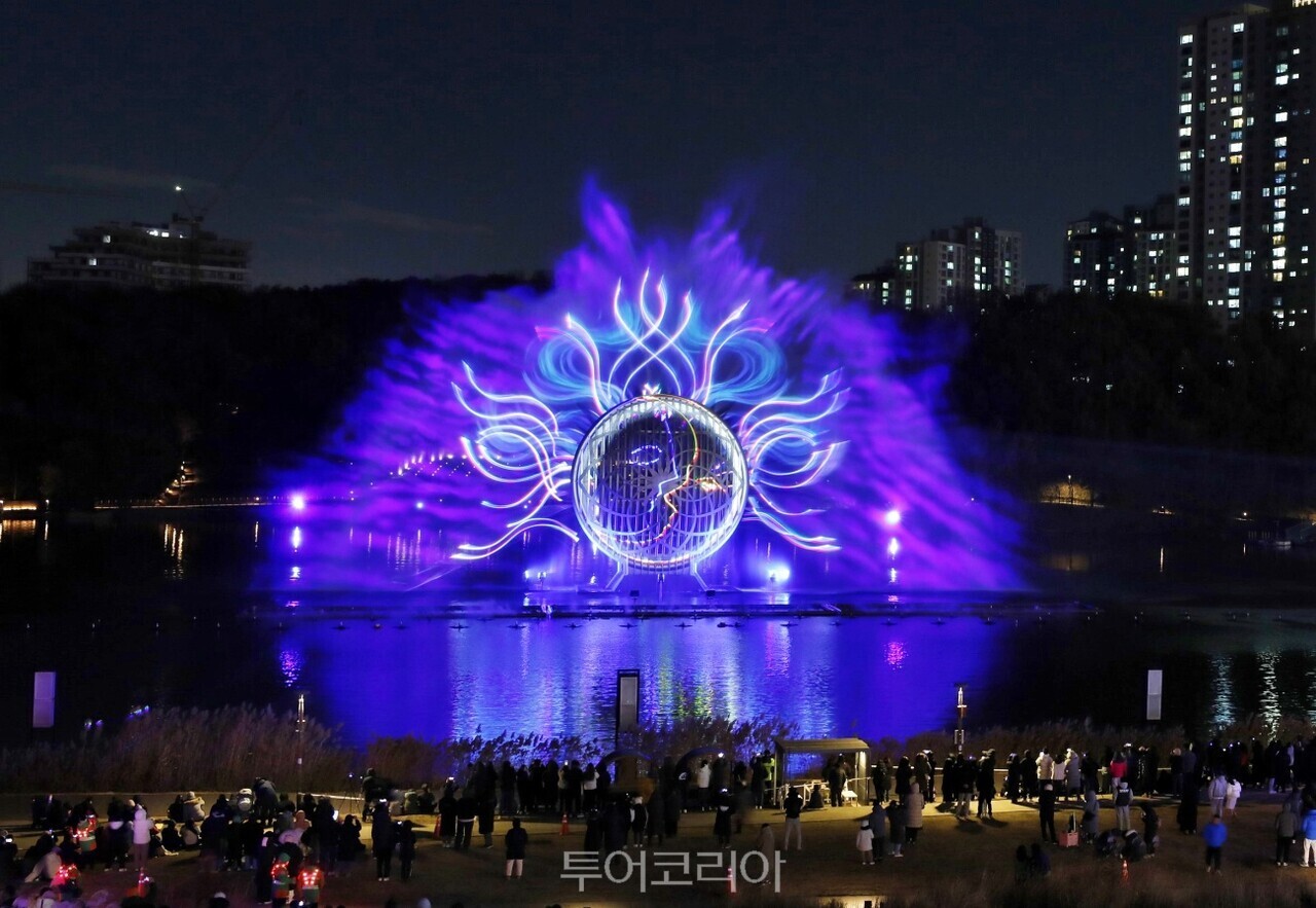 동탄호수공원 루나쇼 / 사진-화성시