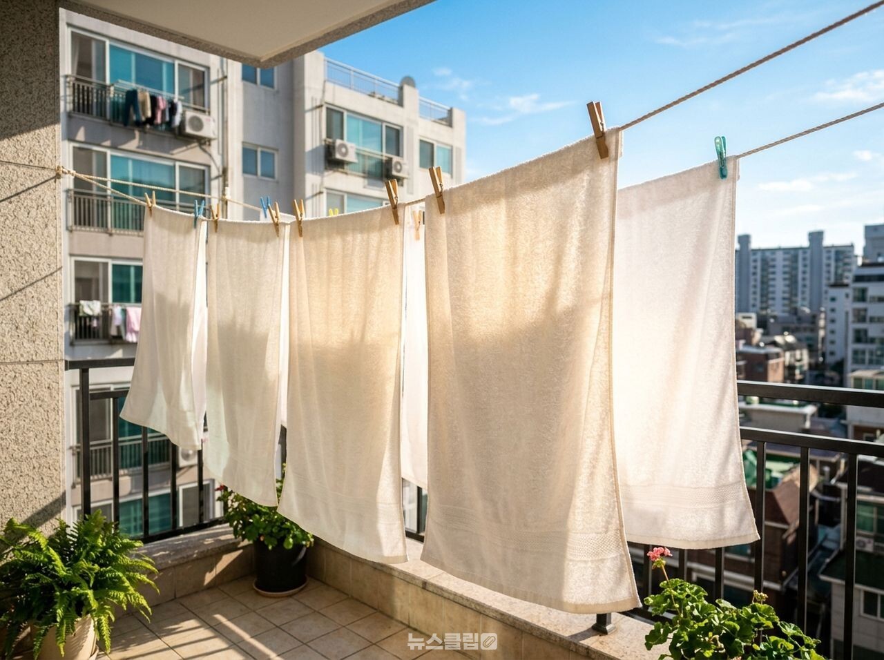 수건 빨래 / 사진=뉴스클립