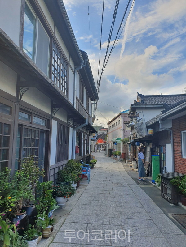 구룡포 일본인 가옥거리 전경