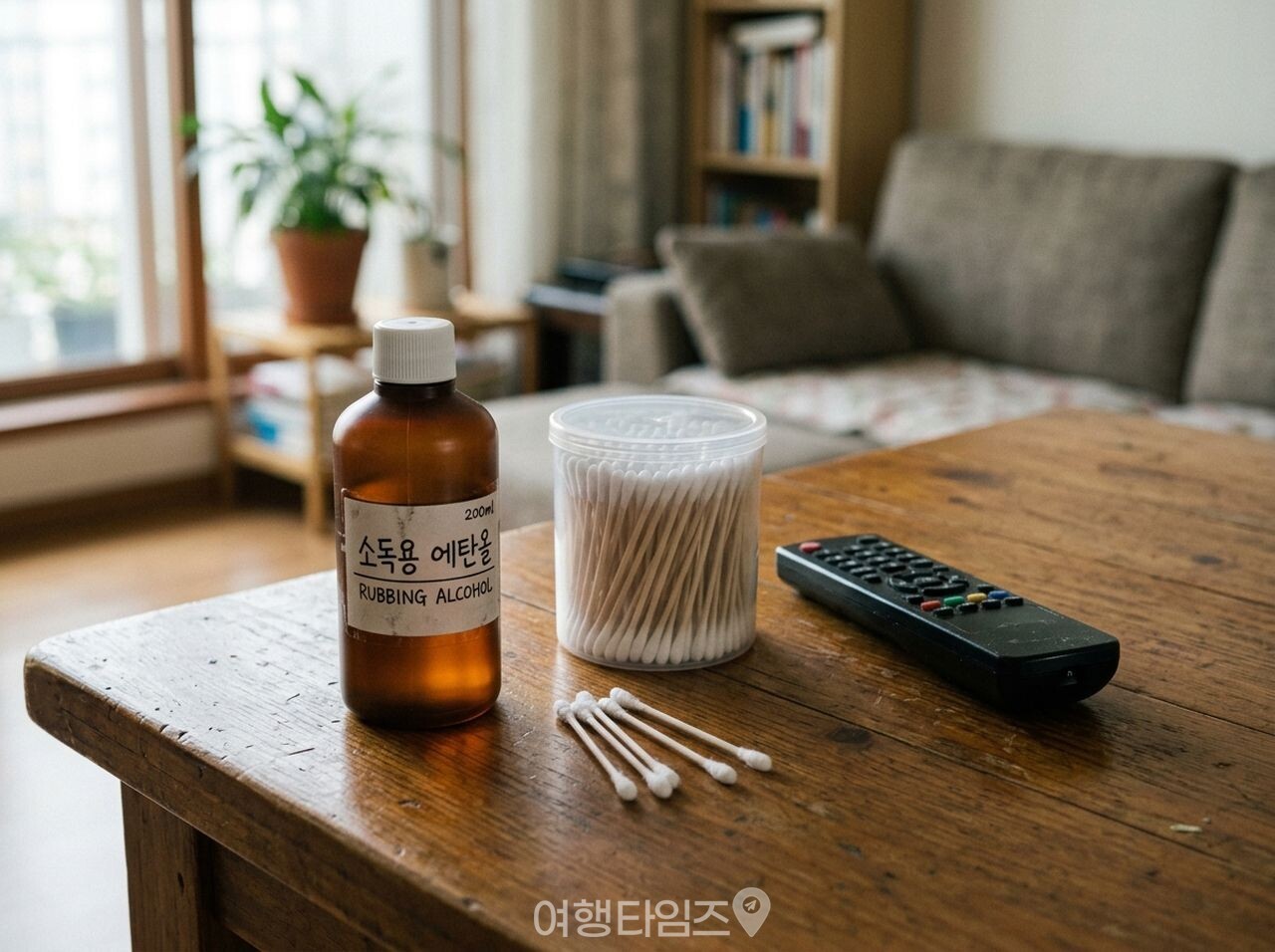 리모컨 청소 / 사진=여행타임즈