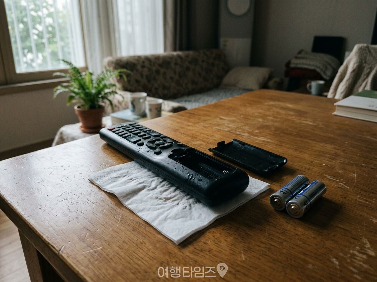 리모컨 청소 / 사진=여행타임즈
