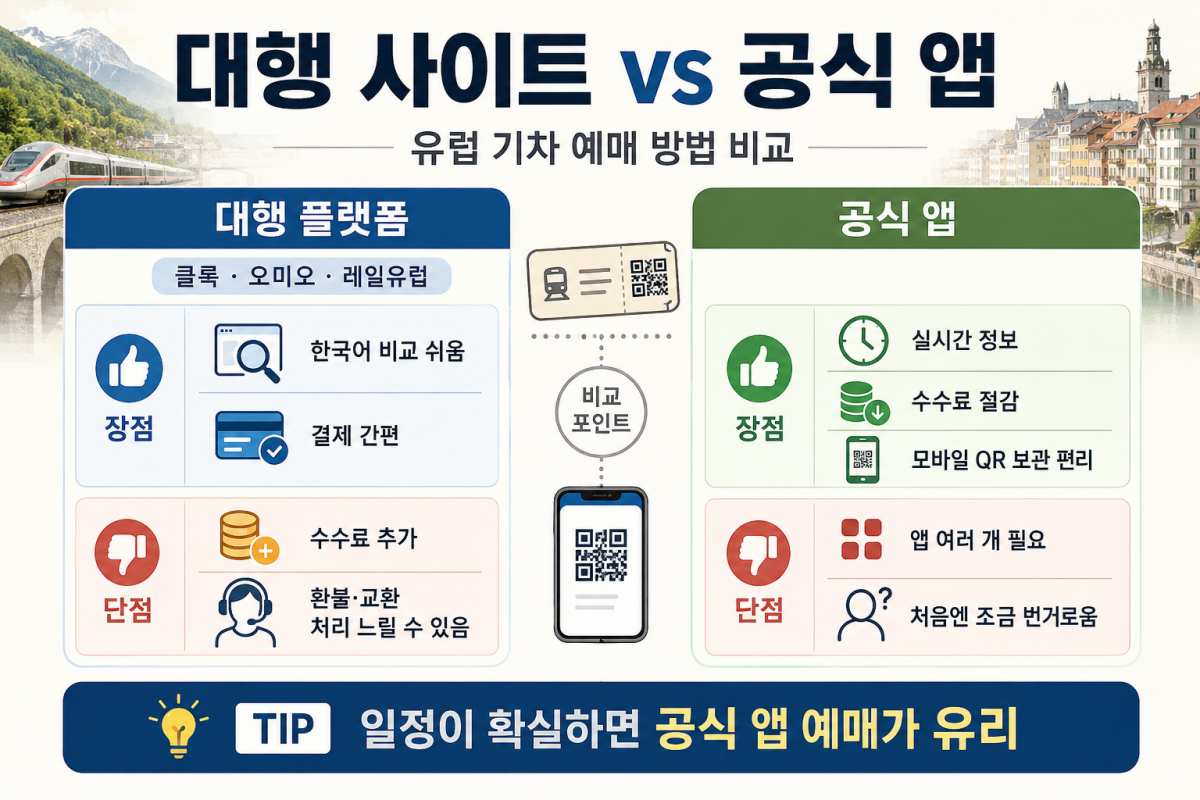 대행 사이트 vs 공식 앱 예매  / ⓒ인포매틱스뷰