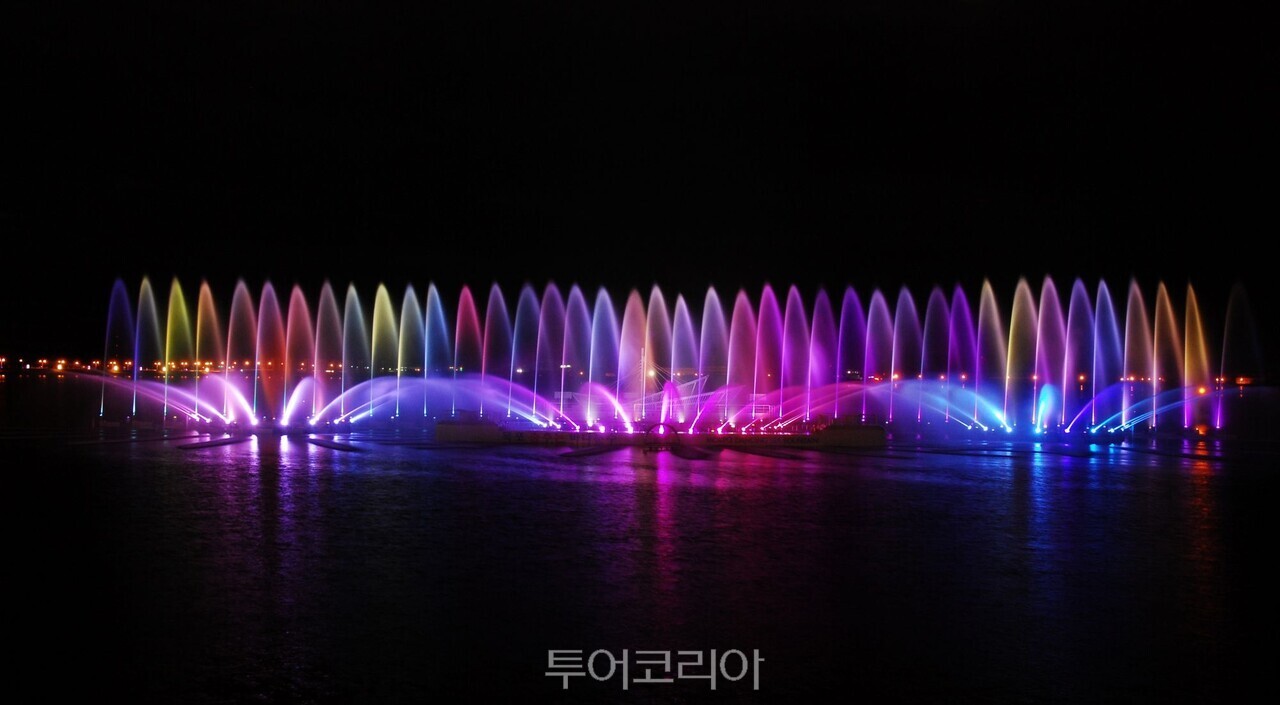 목포 춤추는 바다분수 / 사진-목포시