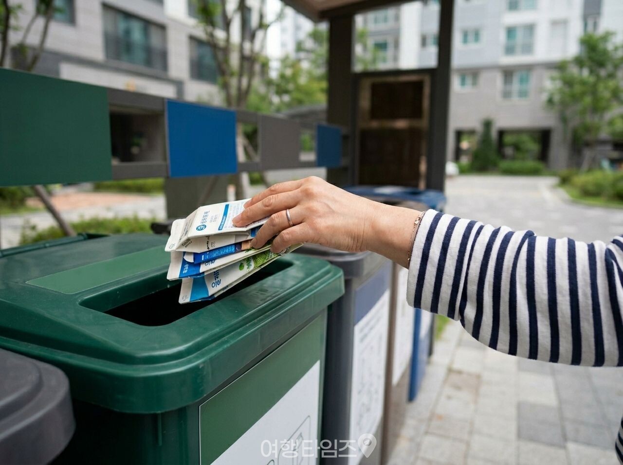우유팩 분리수거 / 사진=여행타임즈
