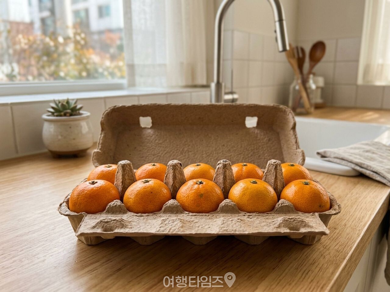 계란판 살림 재활용 / 사진=여행타임즈