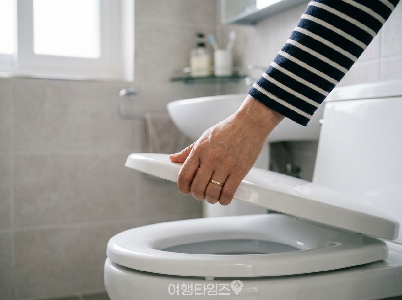 화장실 휴지 방향 / 사진=여행타임즈