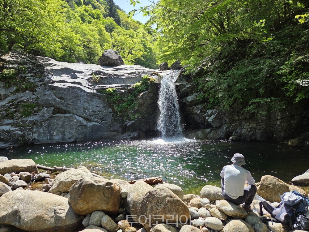 칠선계곡 칠선폭포  삼층폭포  /사진-참양군