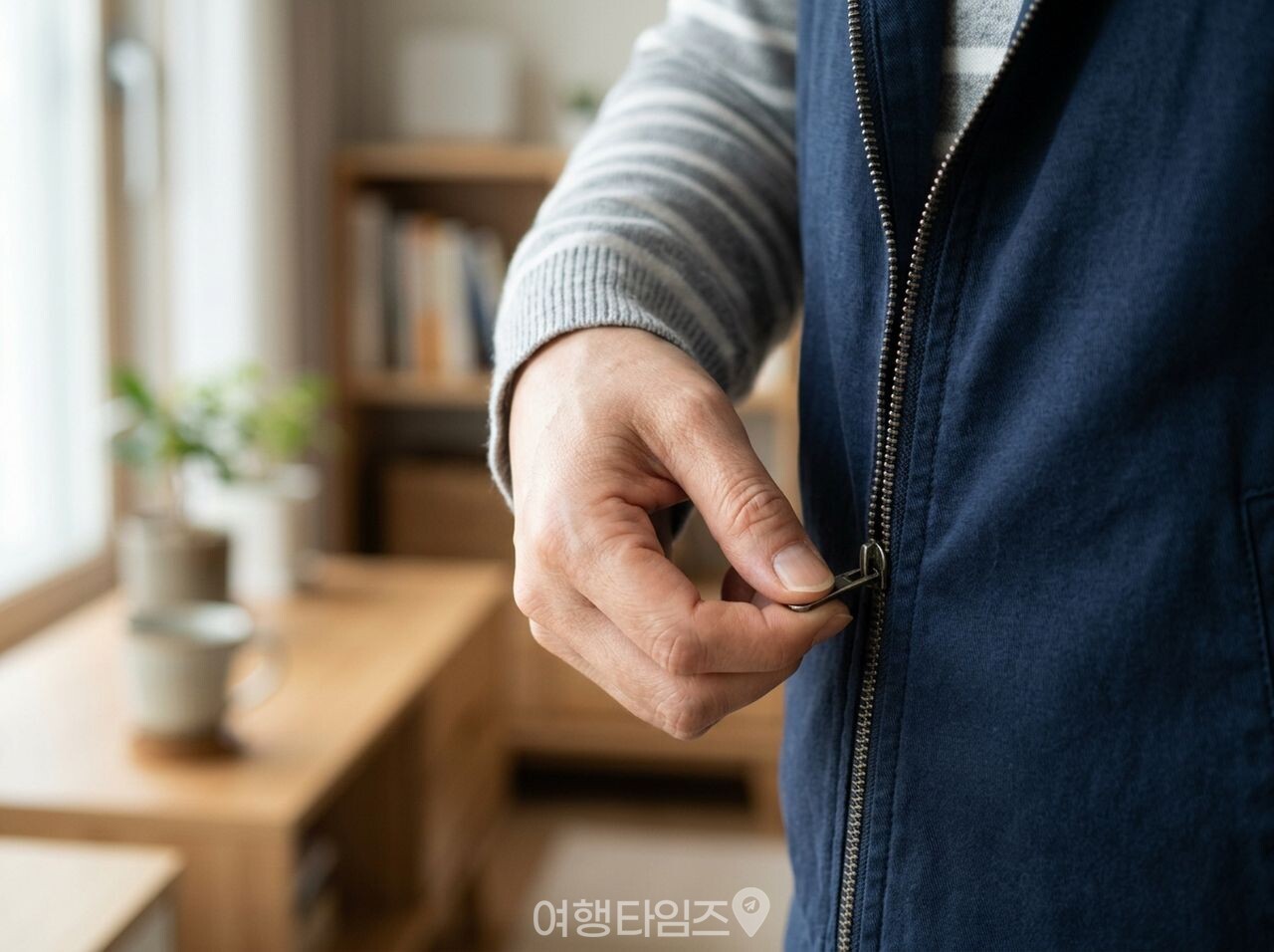 뻑뻑한 지퍼 / 사진=여행타임즈