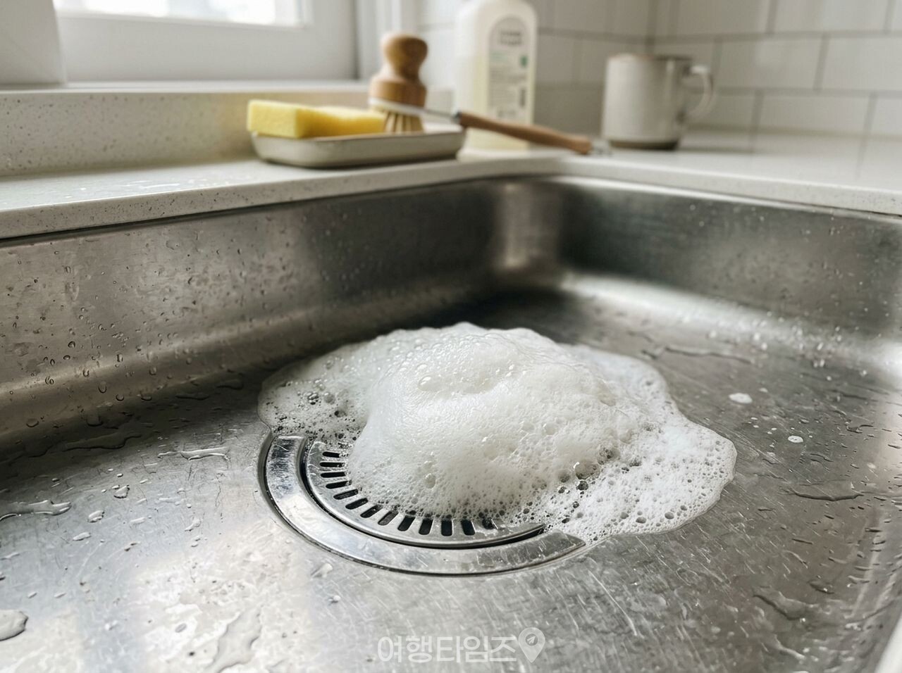 주방 싱크대 배수구 / 사진=여행타임즈