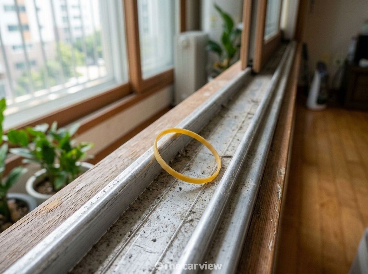 미닫이문 레일 청소 / 사진=더카뷰