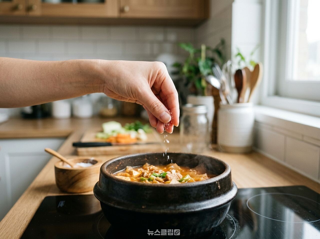 요리 간 맞추기 / 사진=뉴스클립