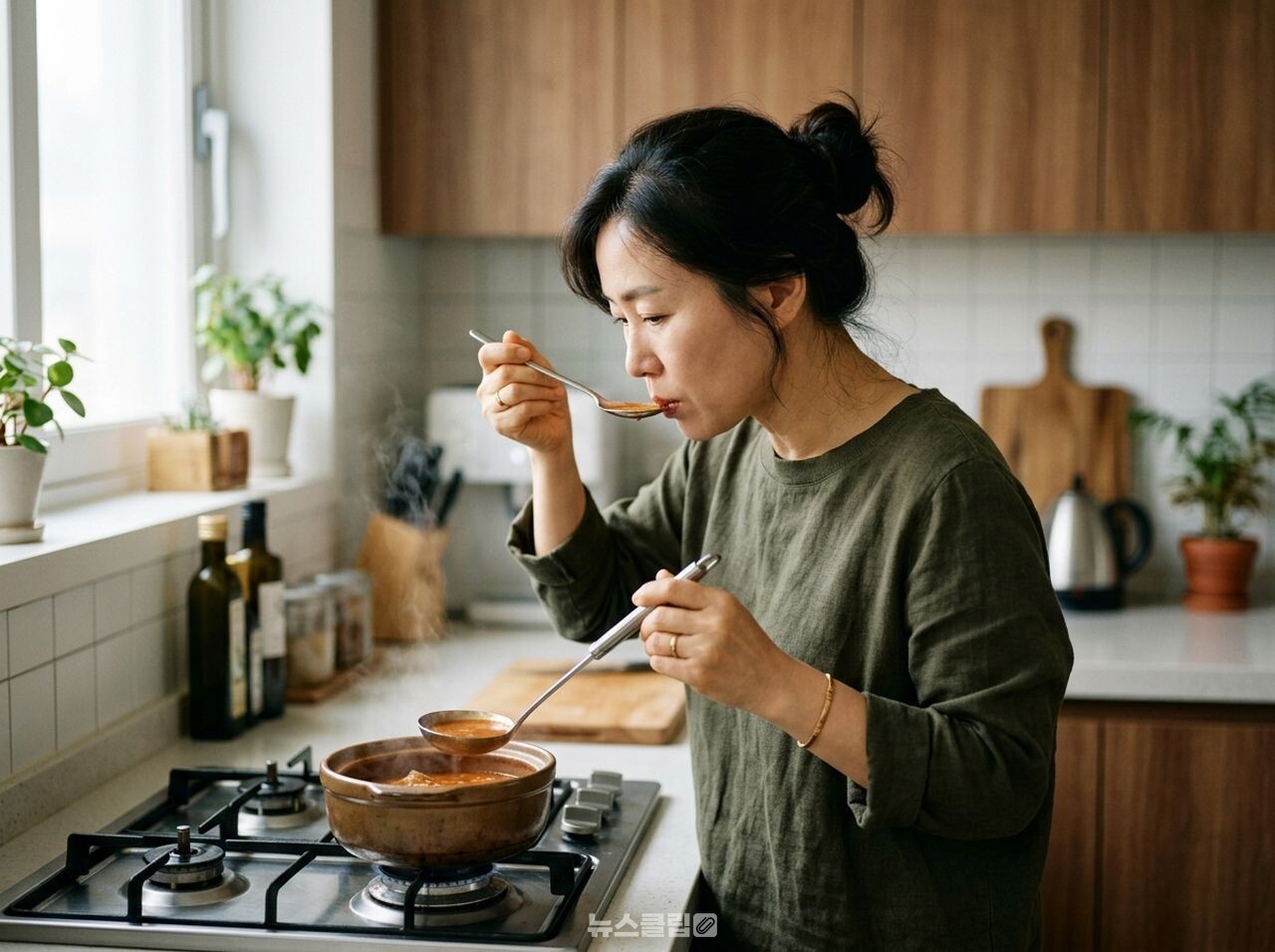 요리 간 맞추기 / 사진=뉴스클립