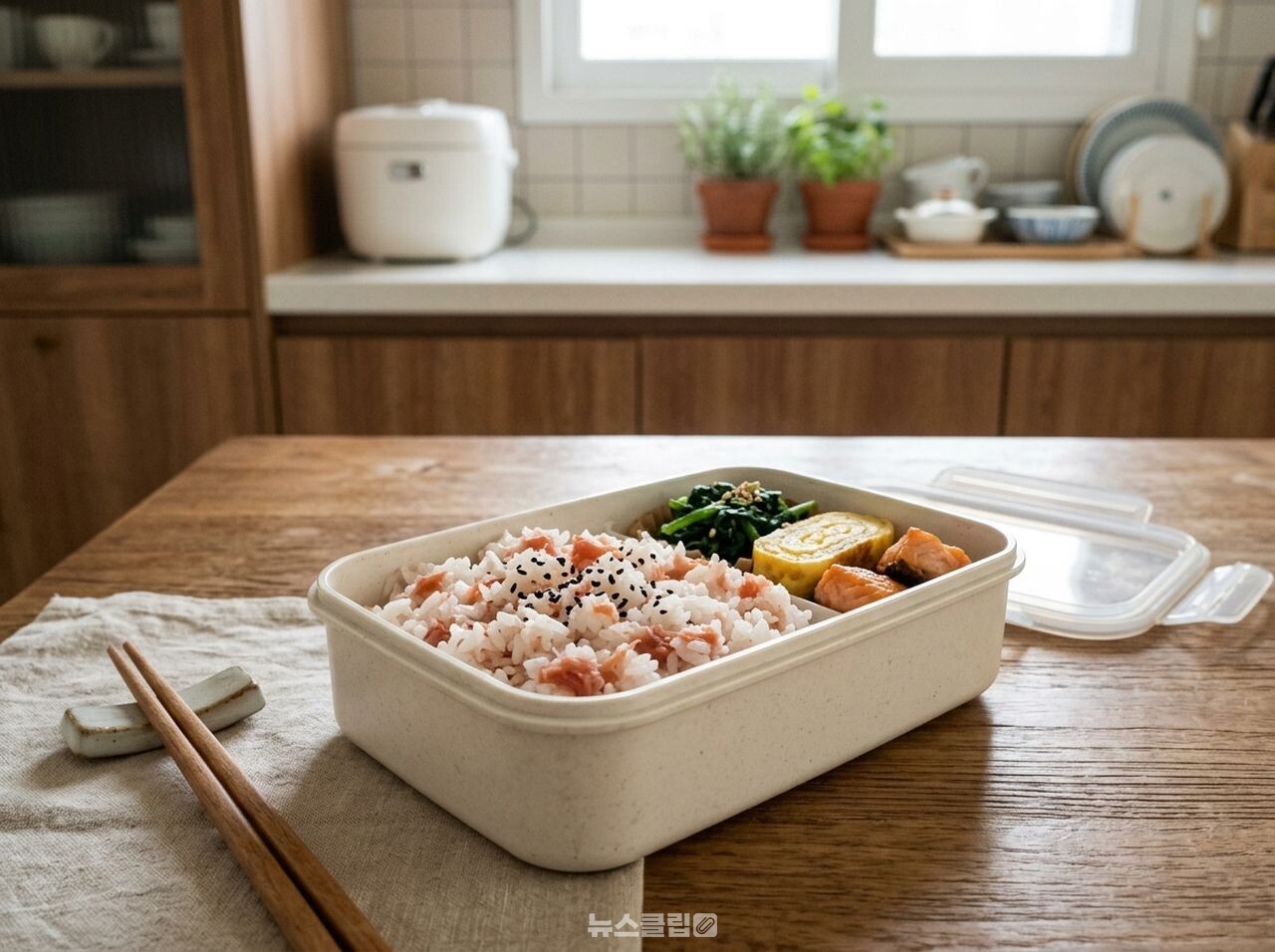 매실 도시락 / 사진=뉴스클립
