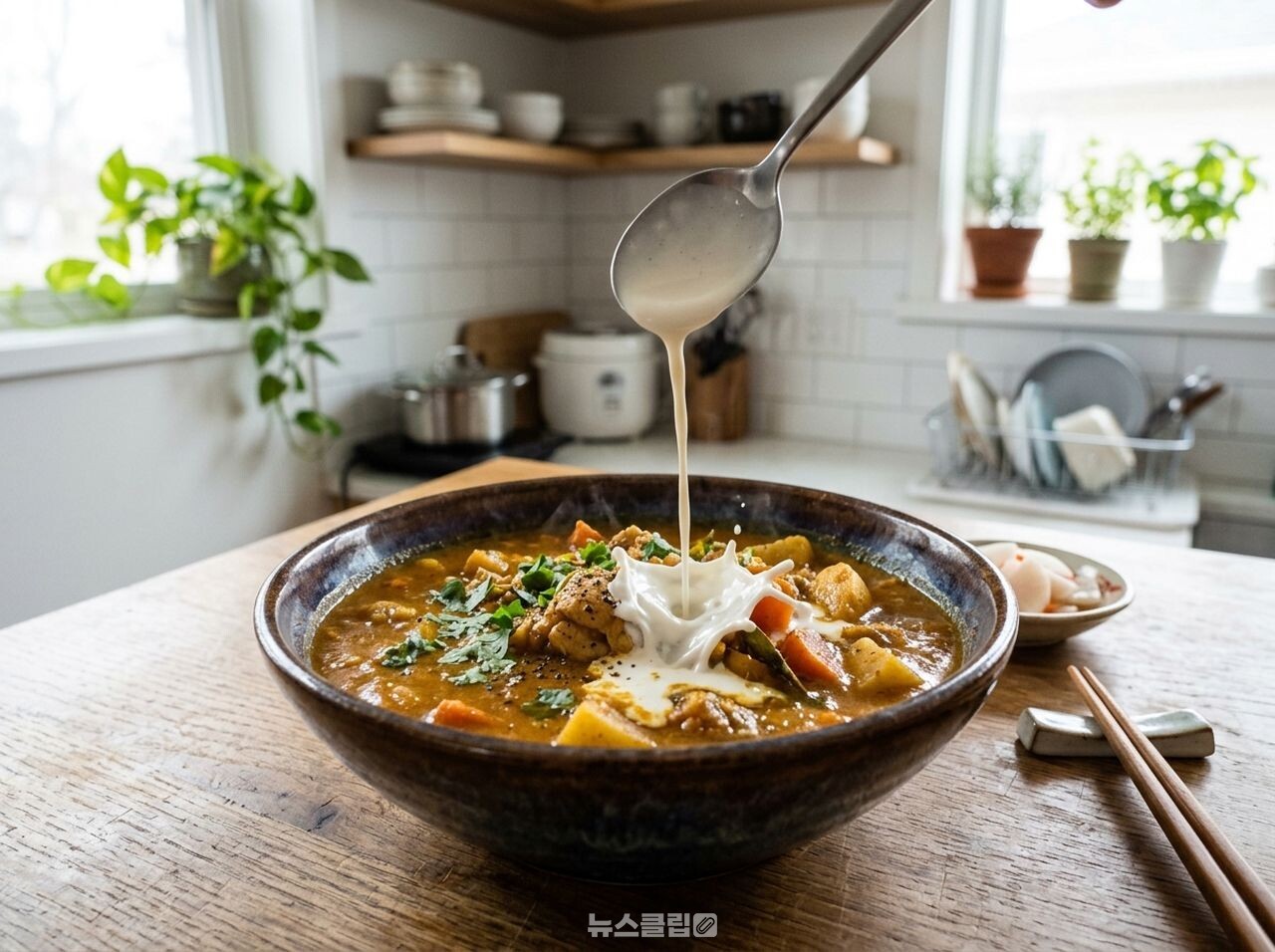 사과 카레 / 사진=뉴스클립
