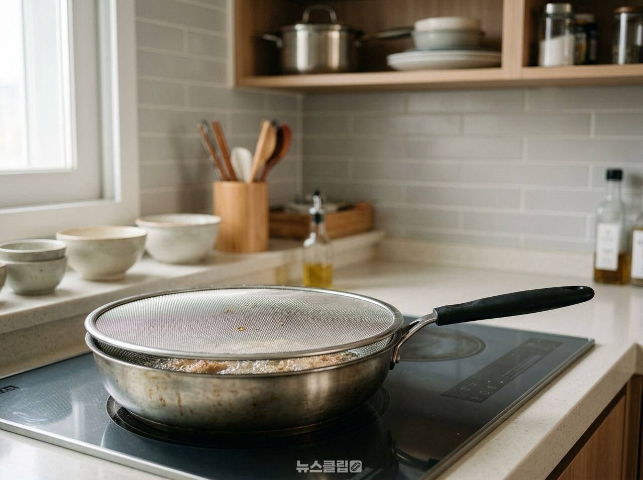 삼겹살 기름 안 튀게 굽기 / 사진=뉴스클립