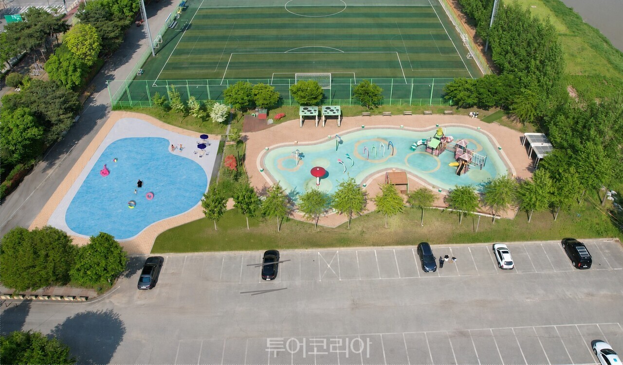 보강천 첨벙첨벙물놀이장 조감도/ 사진-증평군