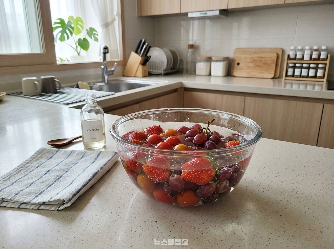 과일 세척 / 사진=뉴스클립