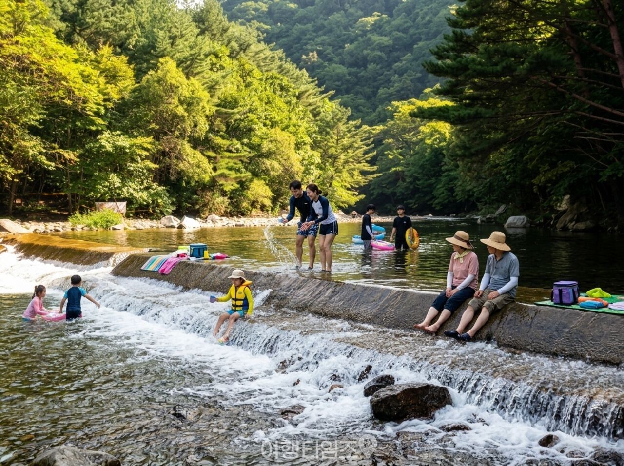 아침가리계곡 / 여행타임즈