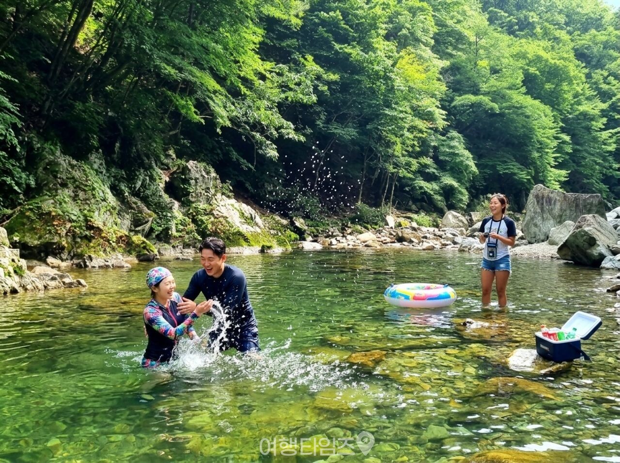 아침가리계곡 / 여행타임즈