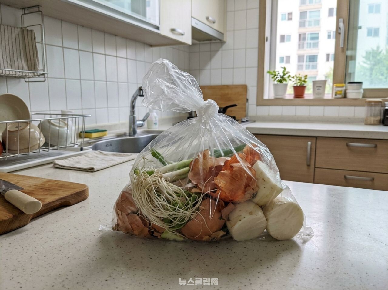 대파 뿌리 육수 / 사진=뉴스클립