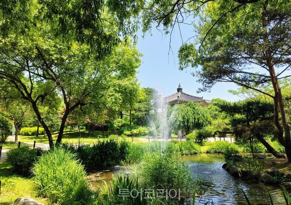 강원특별자치도립화목원 수생식물원 전경 /사진-산림청