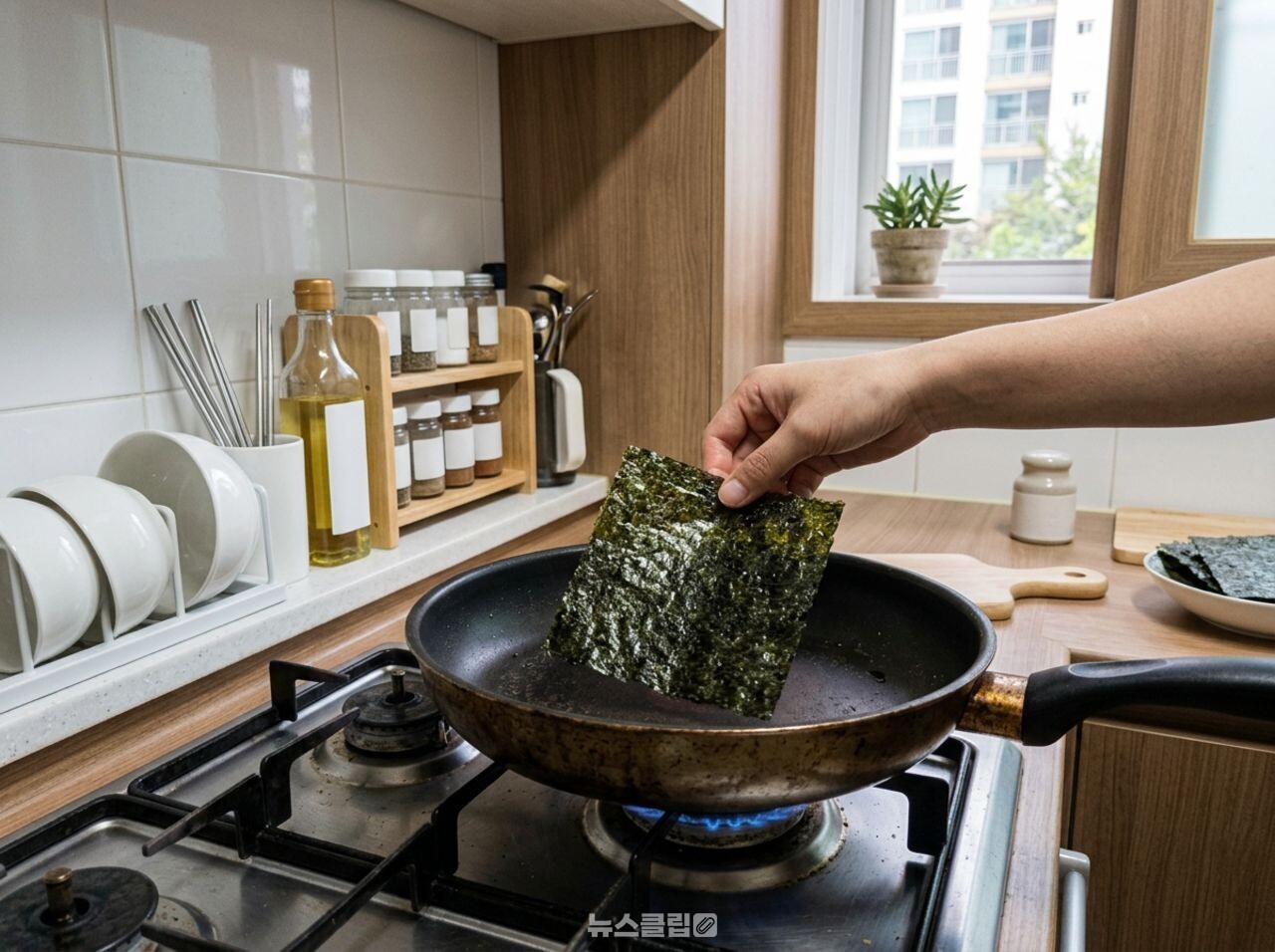 눅눅한 김 / 기사 이해를 돕기 위한 AI 이미지