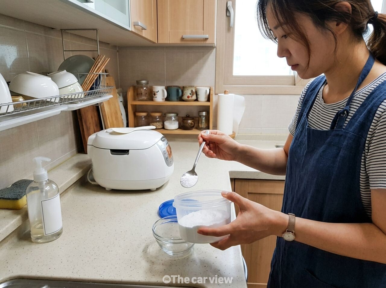 가스레인지 삼발이 청소 / 기사 이해를 돕기 위한 AI 이미지