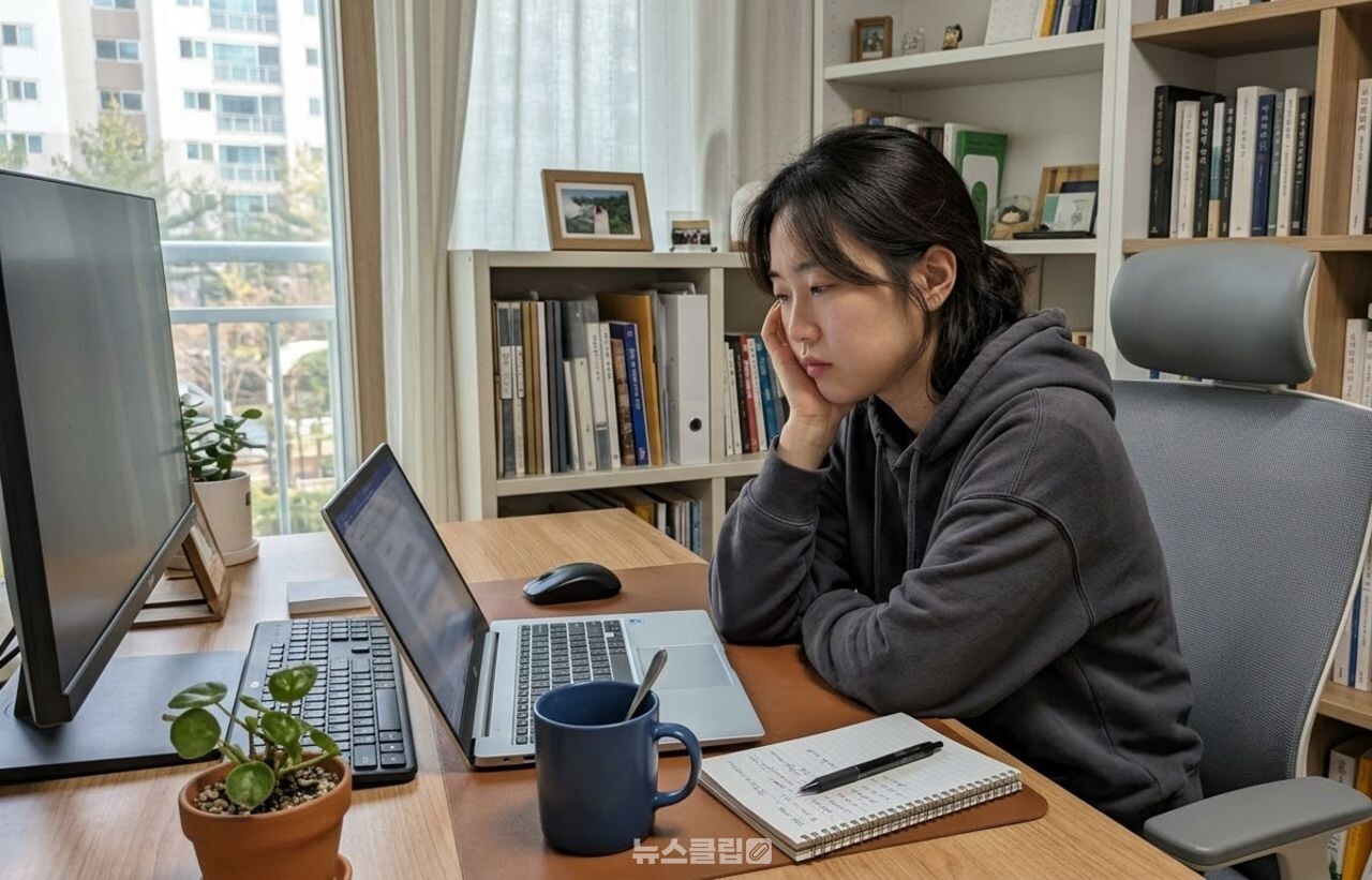 번아웃 만성피로 / 기사 이해를 돕기 위한 AI 이미지