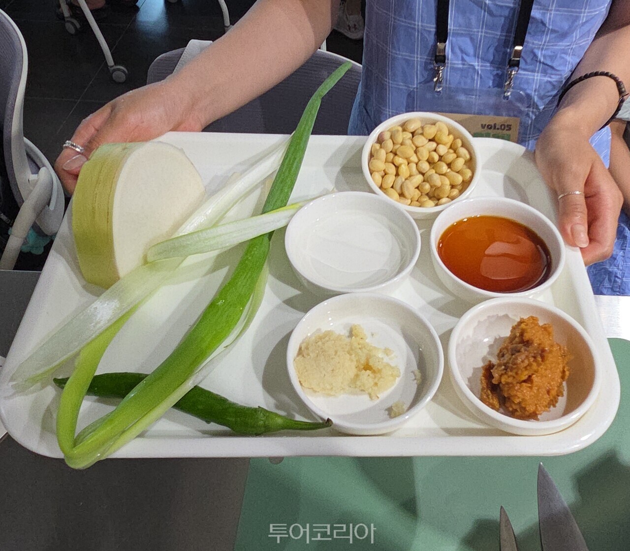 우럭콩조림에 들어갈 재료들 / 사진-투어코리아