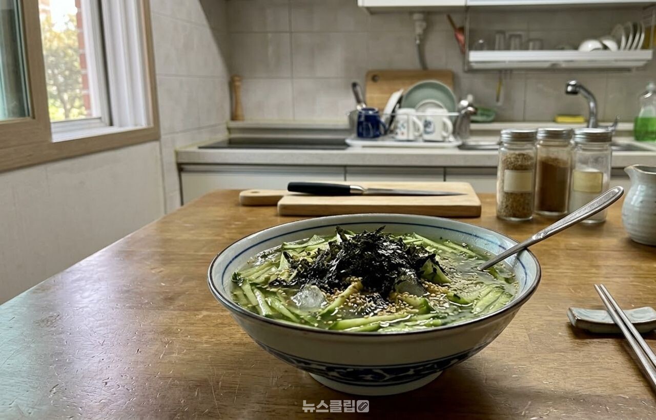 오이냉국 / 기사 이해를 돕기 위한 AI 이미지