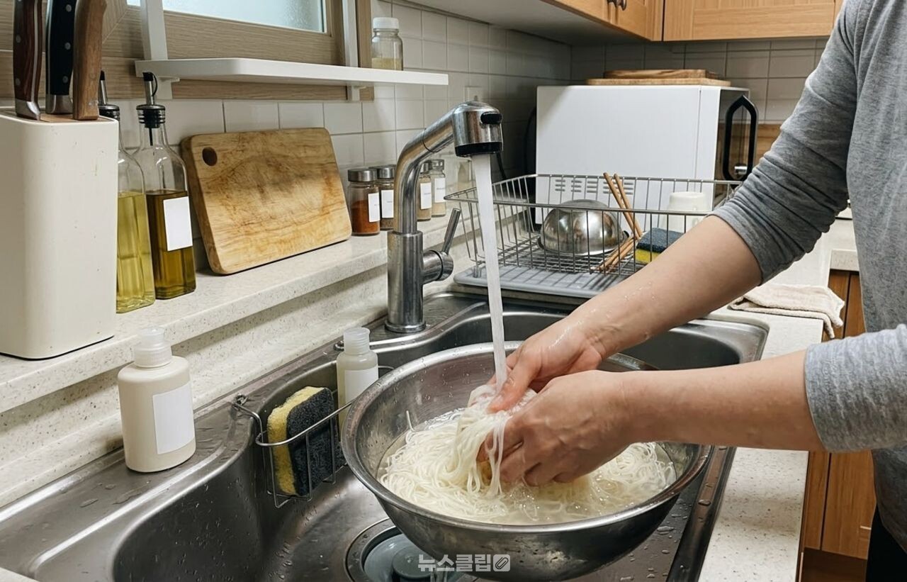 국수 소면 / 기사 이해를 돕기 위한 AI 이미지