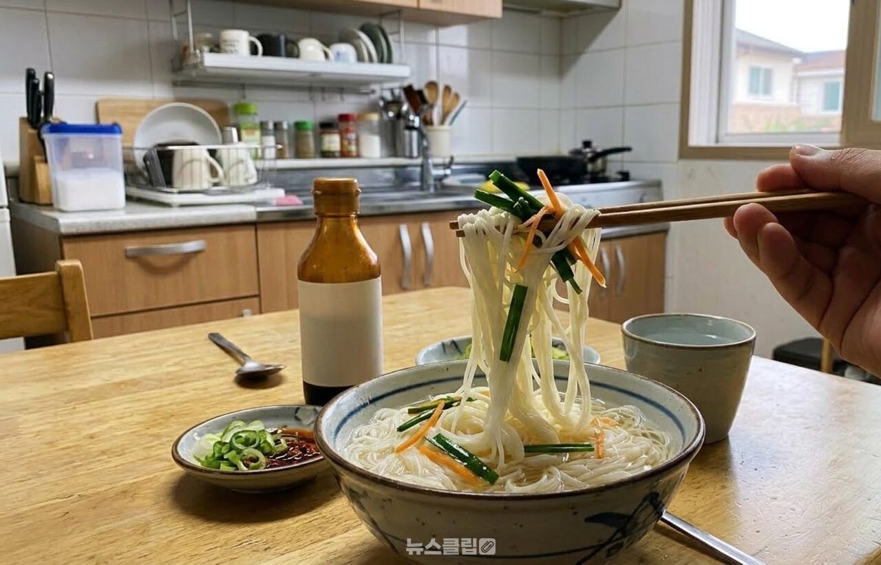 국수 소면 / 기사 이해를 돕기 위한 AI 이미지