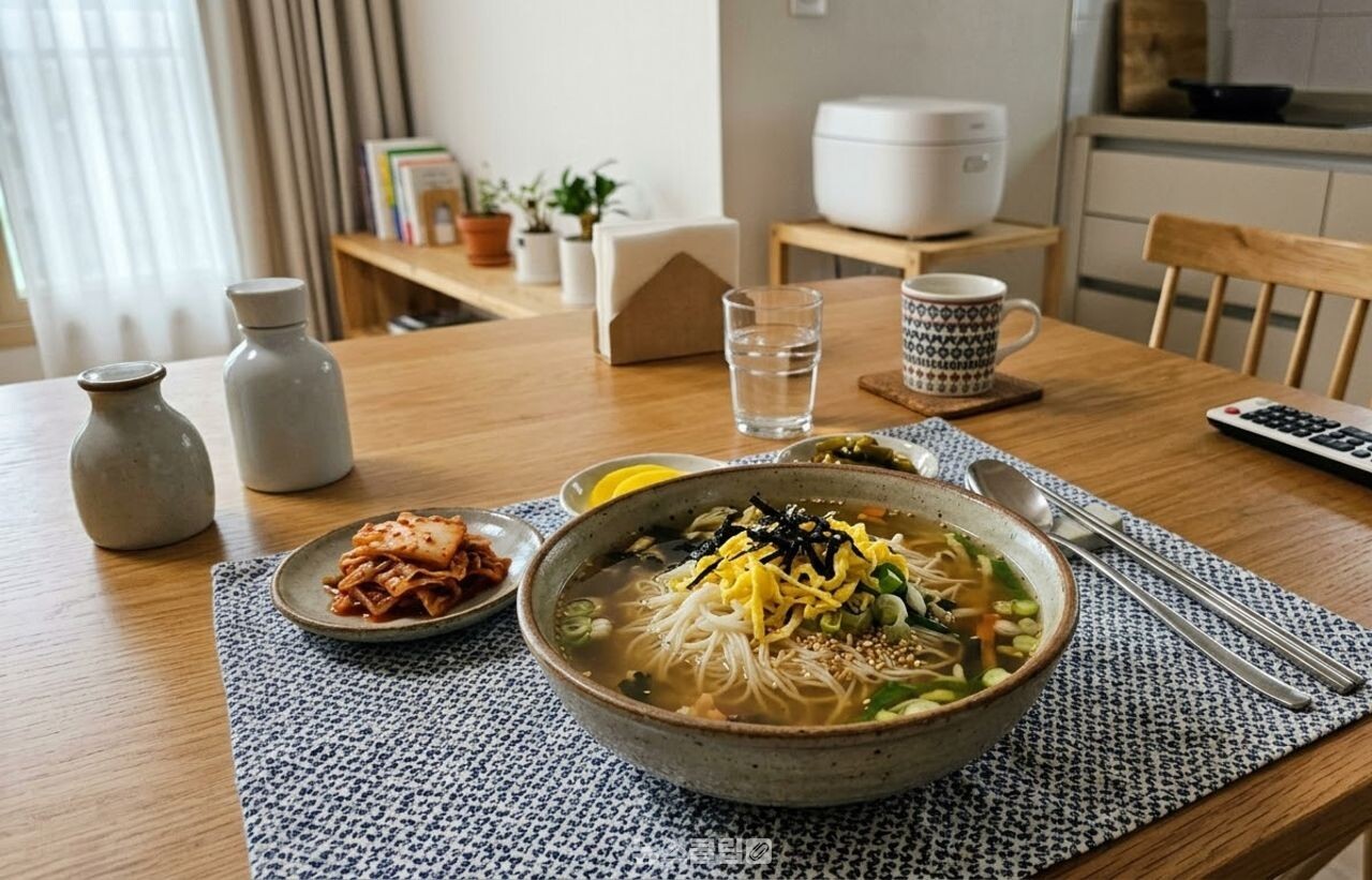국수 소면 / 기사 이해를 돕기 위한 AI 이미지