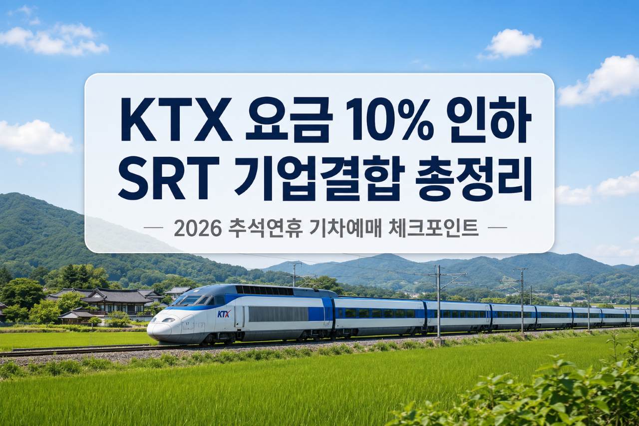 KTX와 SRT가 드디어 결합한다 / ⓒ인포매틱스뷰