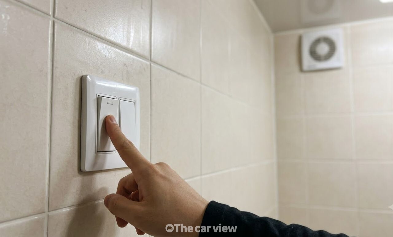 화장실 습기 환풍기 / 기사 이해를 돕기 위한 AI 이미지