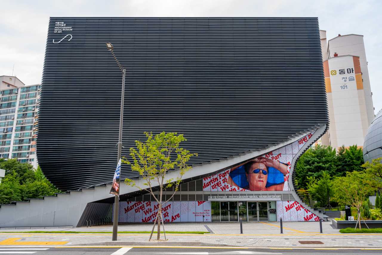 카메라 조리개를 형상화한 외관 / 사진=서울관광재단