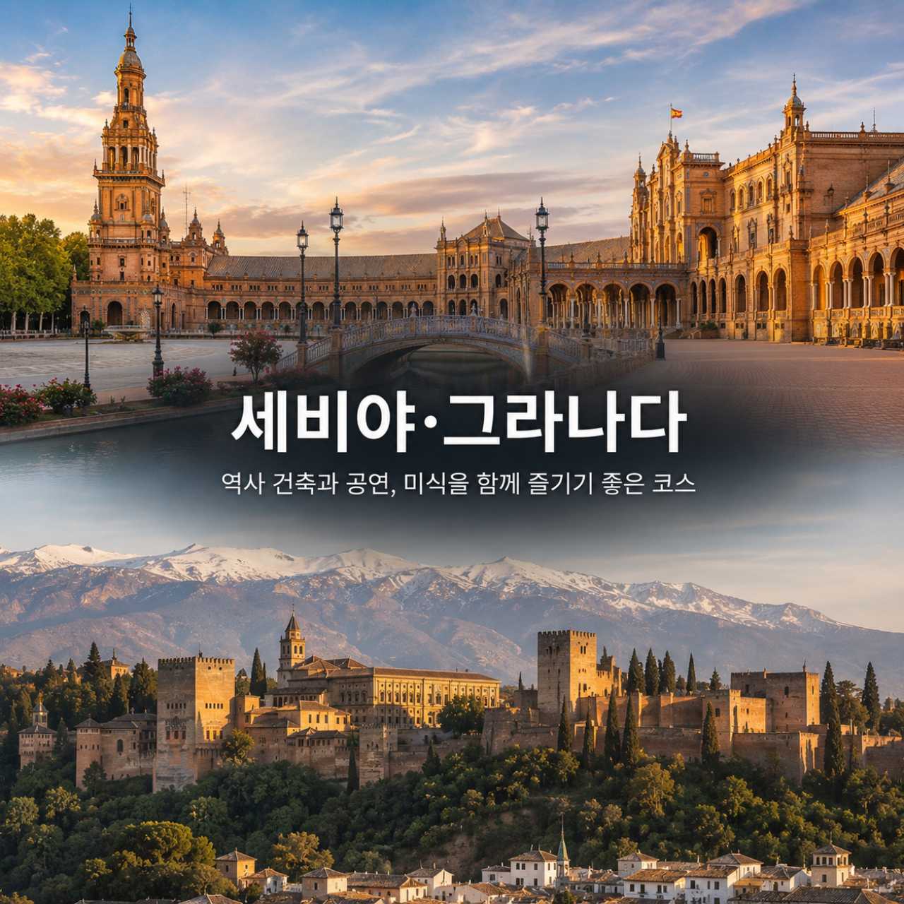 스페인 여행코스(남부일정 추가해보기) / ⓒ인포매틱스뷰