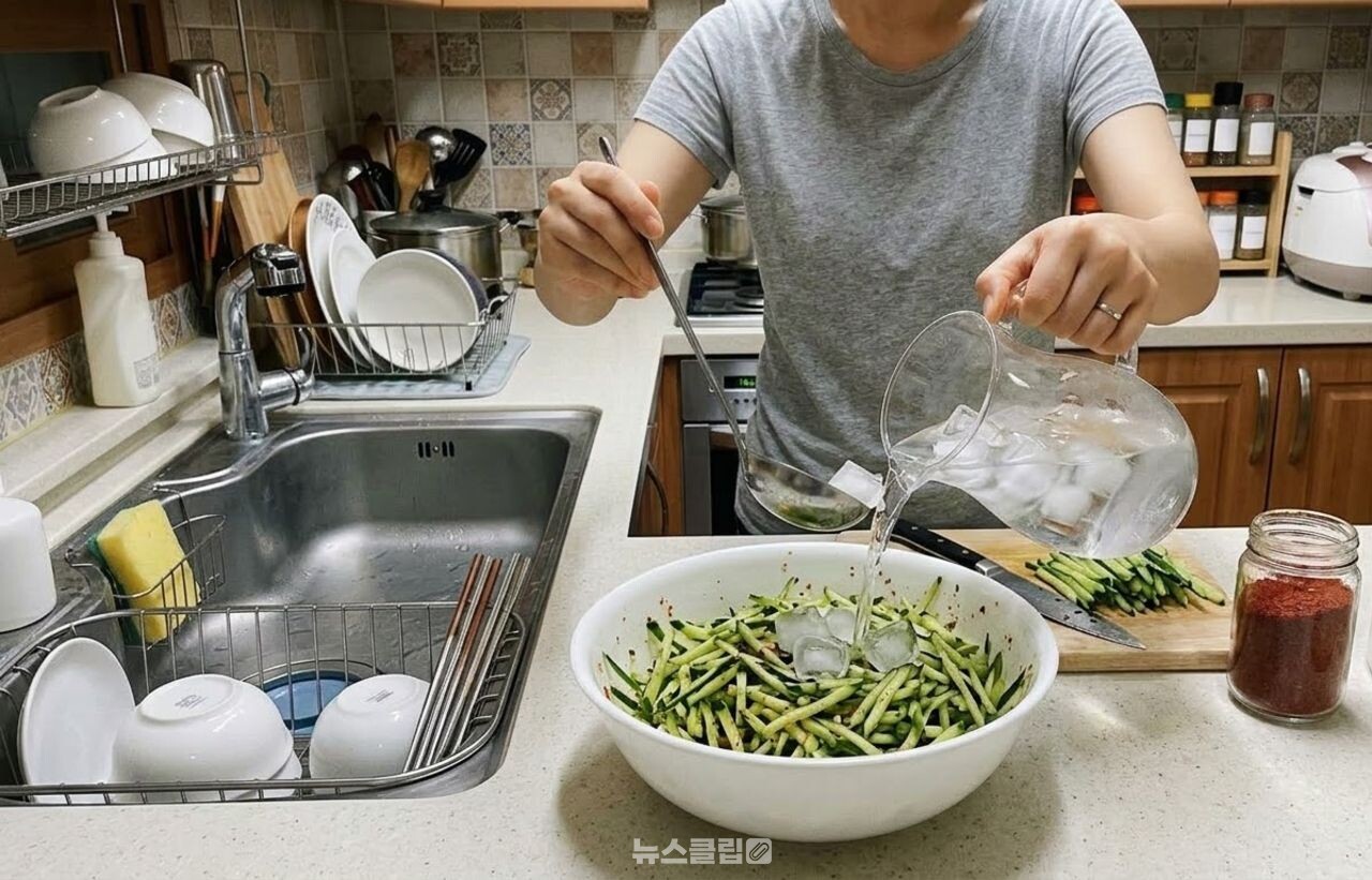 오이냉국 / 기사 이해를 돕기 위한 AI 이미지