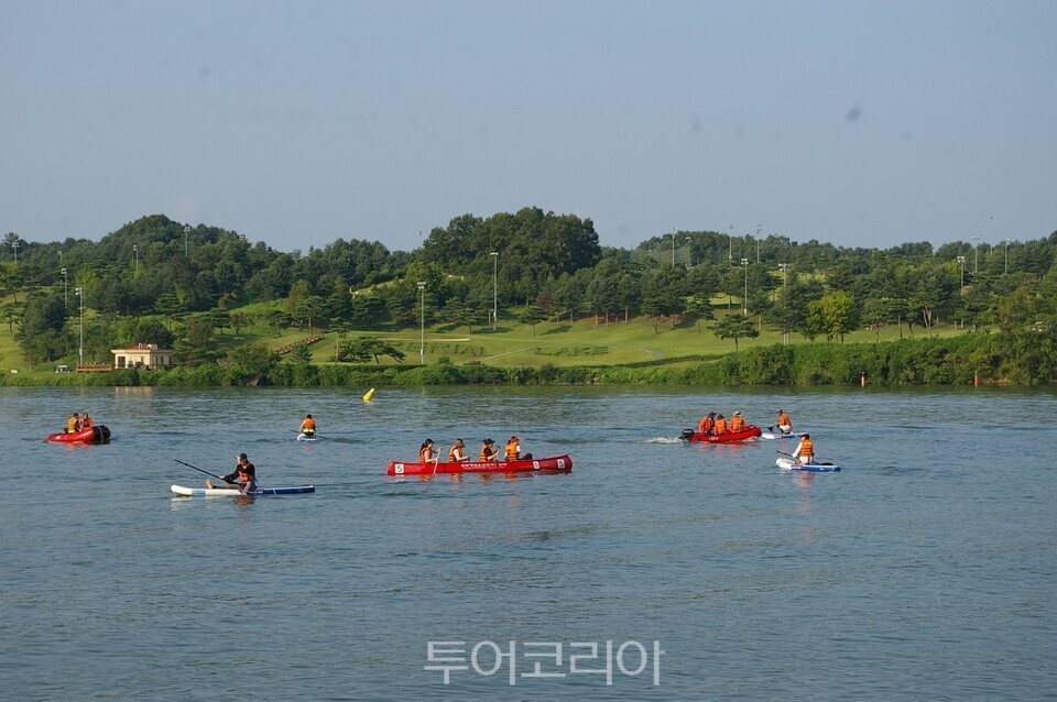 충주호 카누체험 Ⓒ투어코리아