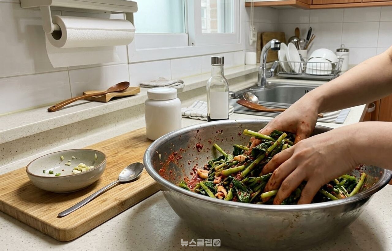 열무물김치 / 기사 이해를 돕기 위한 AI 이미지