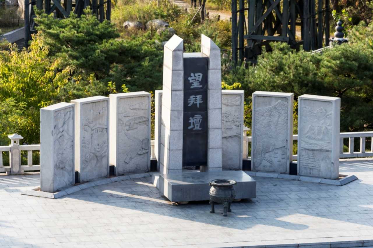 제81주년 광복절 기념 역사 여행지 , 사진은 파주 임진각/ ⓒ Lee Sang-hwa on Gettyimages