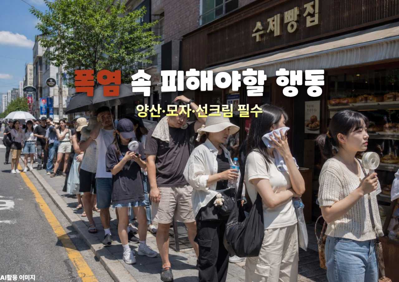 역대급 폭염 속 피해야할 활동 / ⓒ인포매틱스뷰
