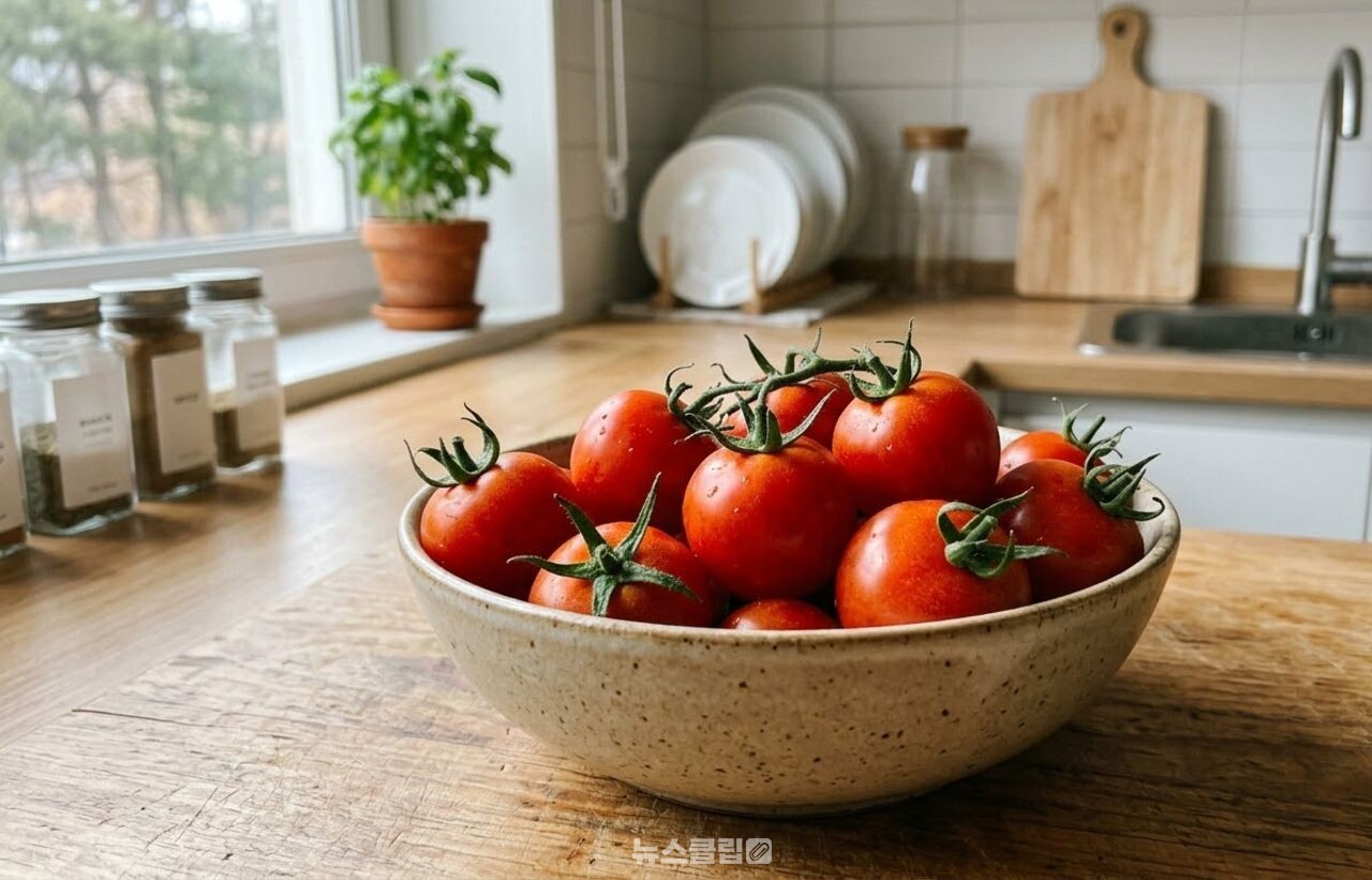 방울토마토 / 기사 이해를 돕기 위한 AI 이미지