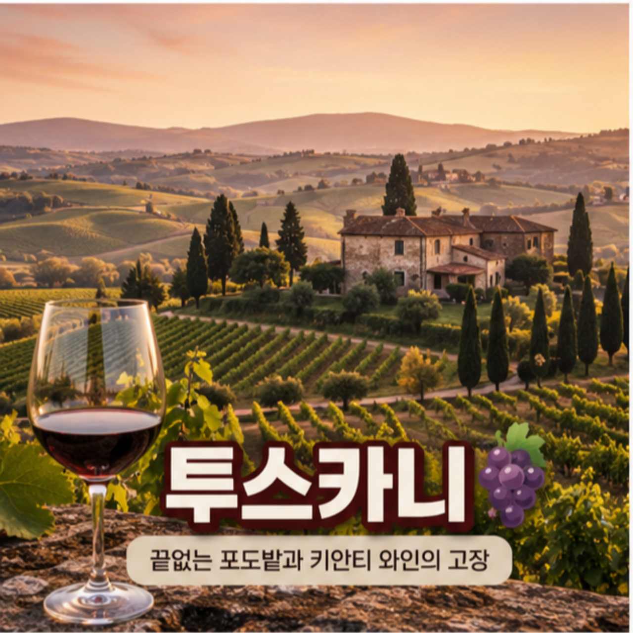 키안티 와인으로 유명한 투스카니 와이너리 / ⓒ인포매틱스뷰